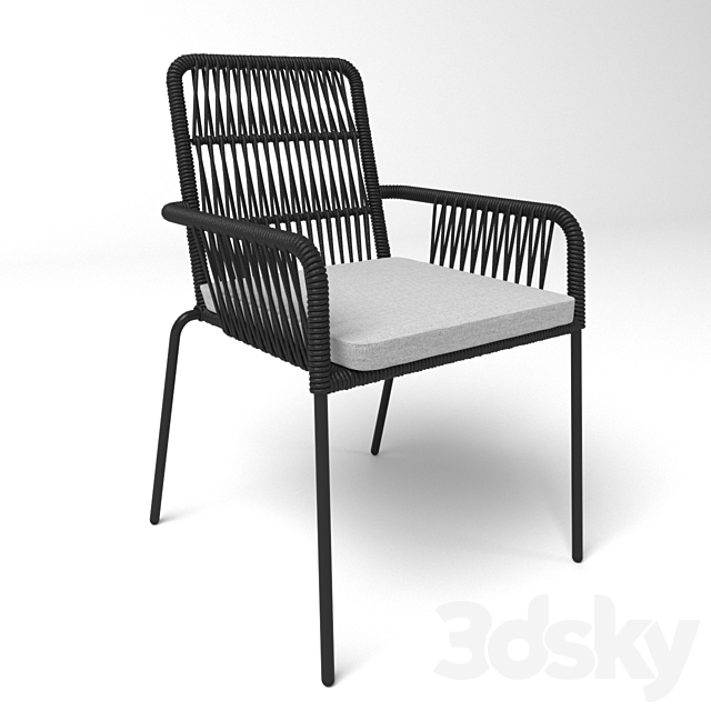 Armchair Samt. La Forma (Julia Grup) 3ds Max - thumbnail 2