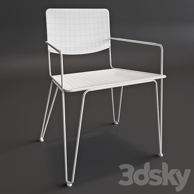 Armchair Wallace 3ds Max - thumbnail 2