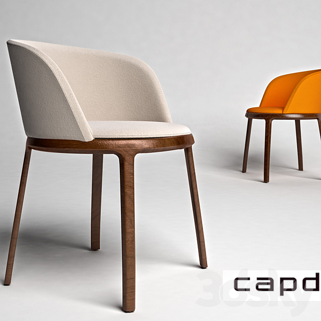 Aro Chair Capdell 3DSMax File - thumbnail 1