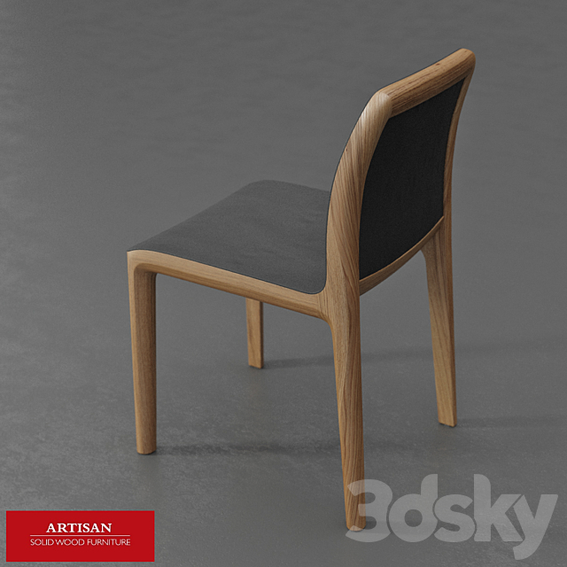 Artisan _ Invito Chair 3DS Max Model - thumbnail 2