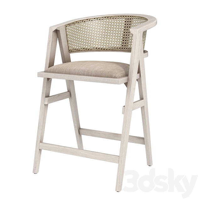 Ashley Taylor home Tabitha counter stool 3DSMax File - thumbnail 1