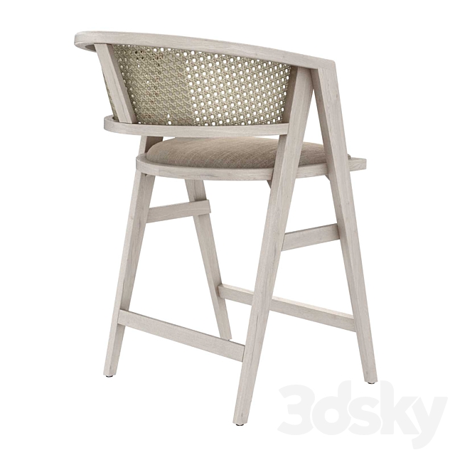 Ashley Taylor home Tabitha counter stool 3DSMax File - thumbnail 2