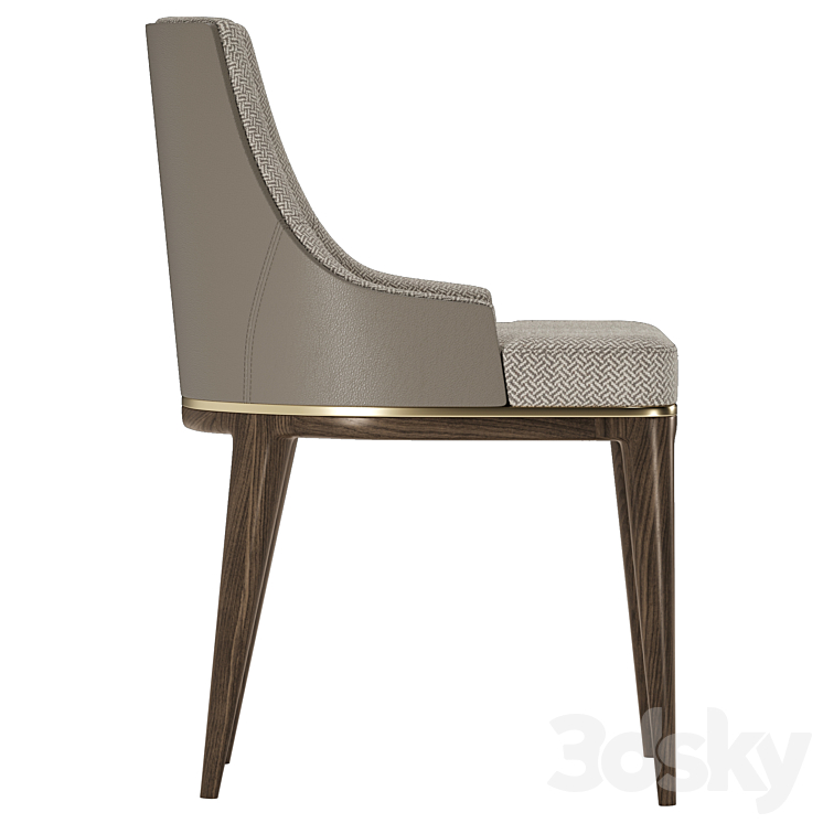 Aster – Alaton dining chair 3DS Max Model - thumbnail 2