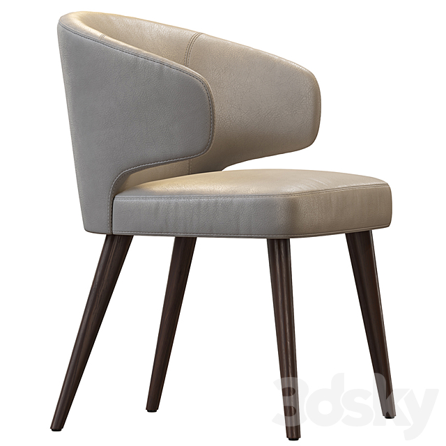 ASTON DINING CHAIR MINOTTI 3DSMax File - thumbnail 2