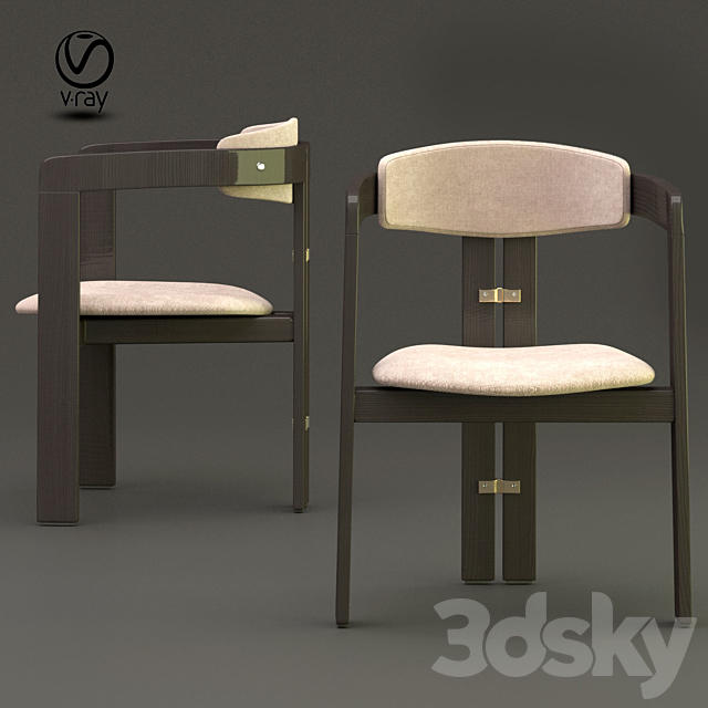 Augusto savini pamplona chairs 3DSMax File - thumbnail 2