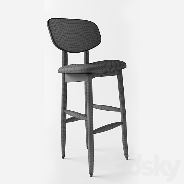 Autoban Butterfly Stool 3DSMax File - thumbnail 3