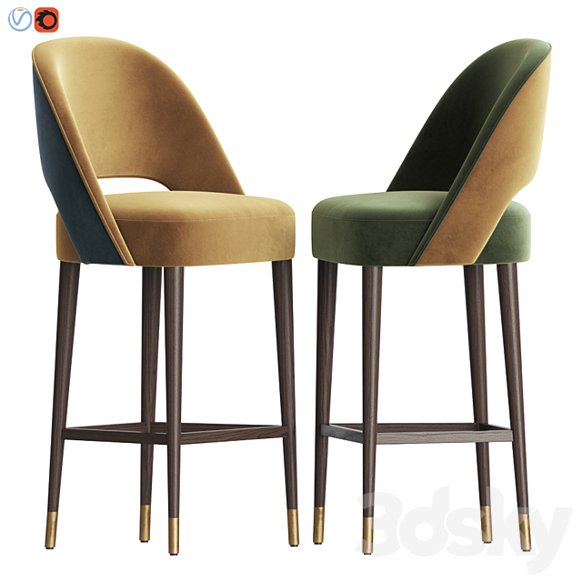 Ava Bar Stool Mambo 3DSMax File - thumbnail 1