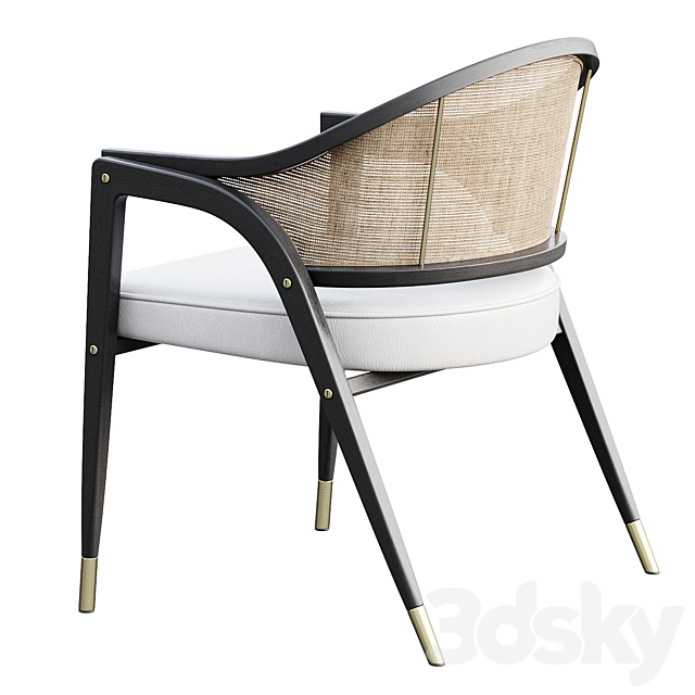 AVE Qi Chair 3DS Max Model - thumbnail 2