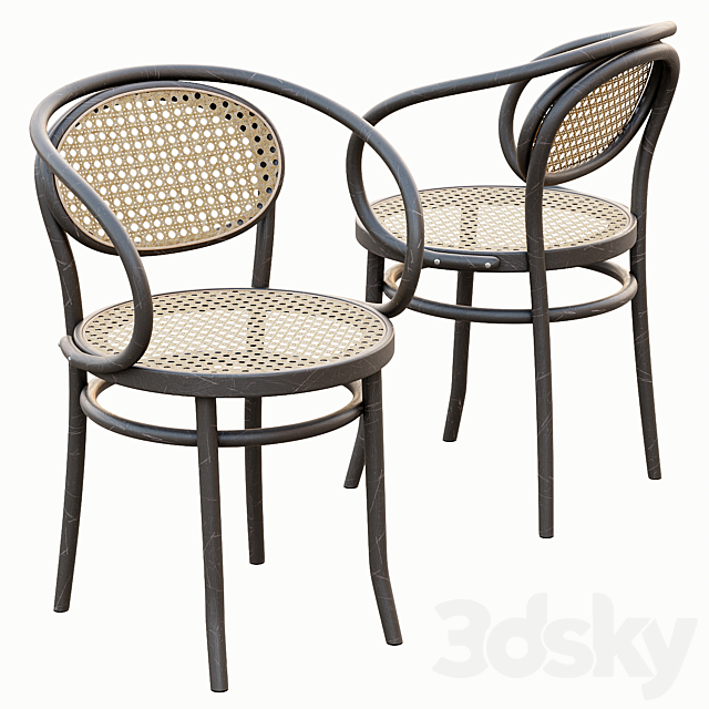 AVE Thonet 210 Chair 3ds Max - thumbnail 1