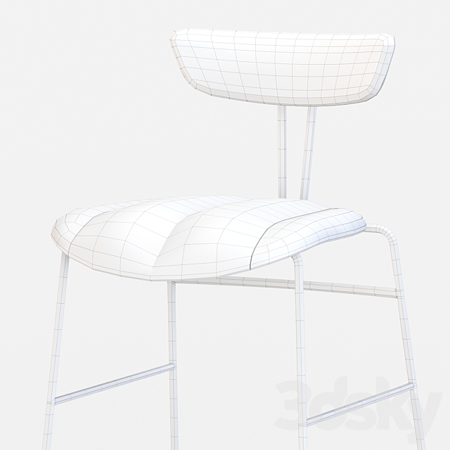 Ayla Barstool 3DSMax File - thumbnail 3