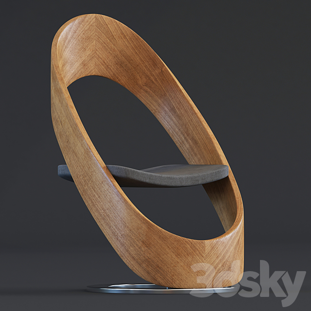 b & b italia chair 3DSMax File - thumbnail 1