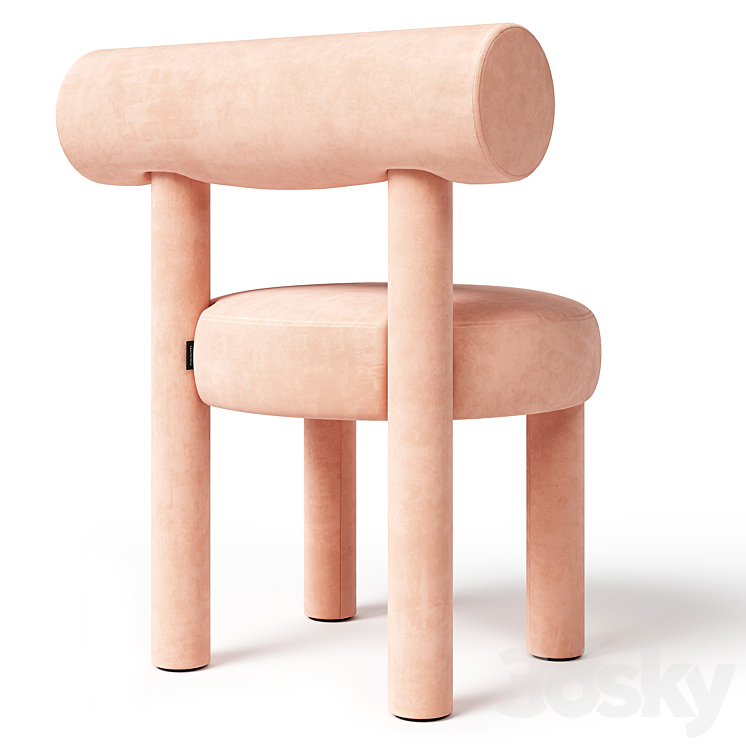 Baby Chair Gropius CS1 3DS Max Model - thumbnail 2