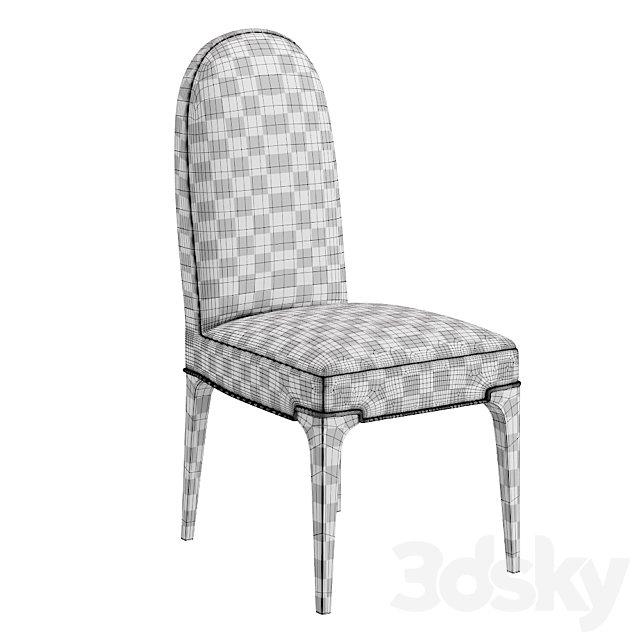 BAKER DECLAN CHAIR 3DSMax File - thumbnail 3