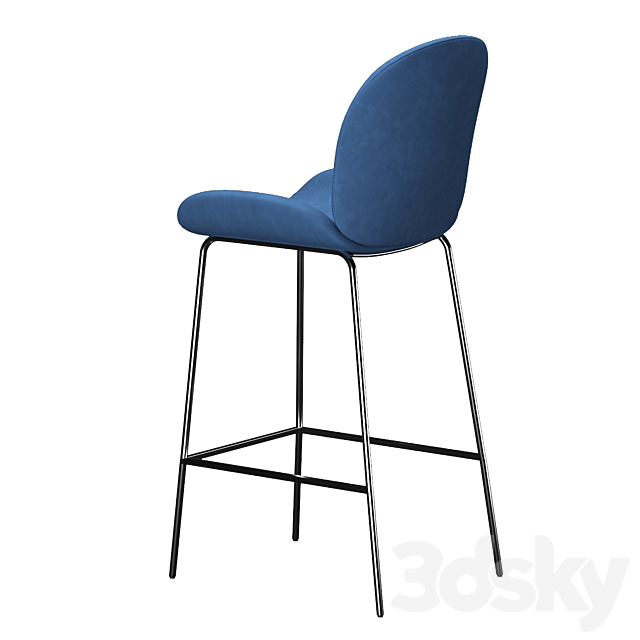 Bar chair 3DSMax File - thumbnail 2