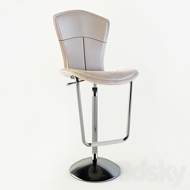 bar chair 3DSMax File - thumbnail 1