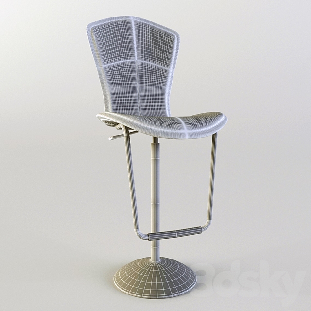 bar chair 3DSMax File - thumbnail 3