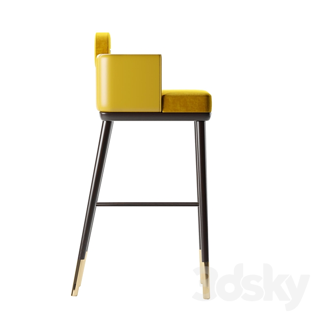 Bar chair ASHBY 3DSMax File - thumbnail 3