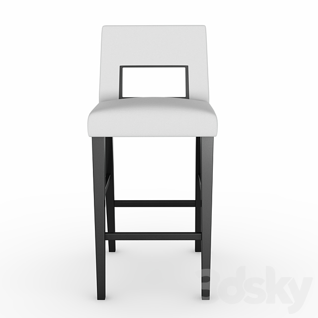 Bar Chair Blues 3DS Max Model - thumbnail 2