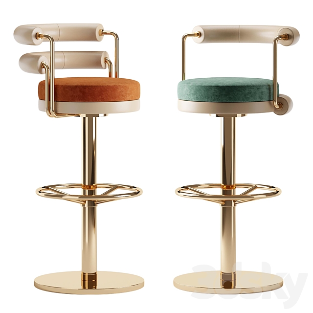 Bar chair OTIS 3DSMax File - thumbnail 1