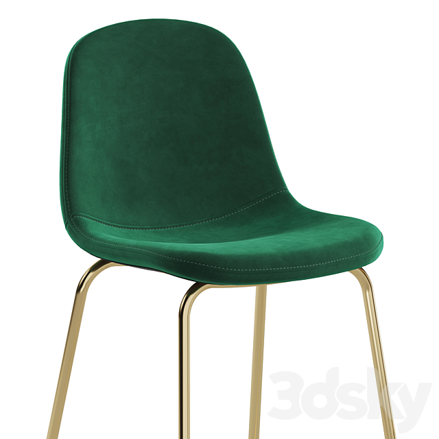 Bar chair Valencia 3DSMax File - thumbnail 3