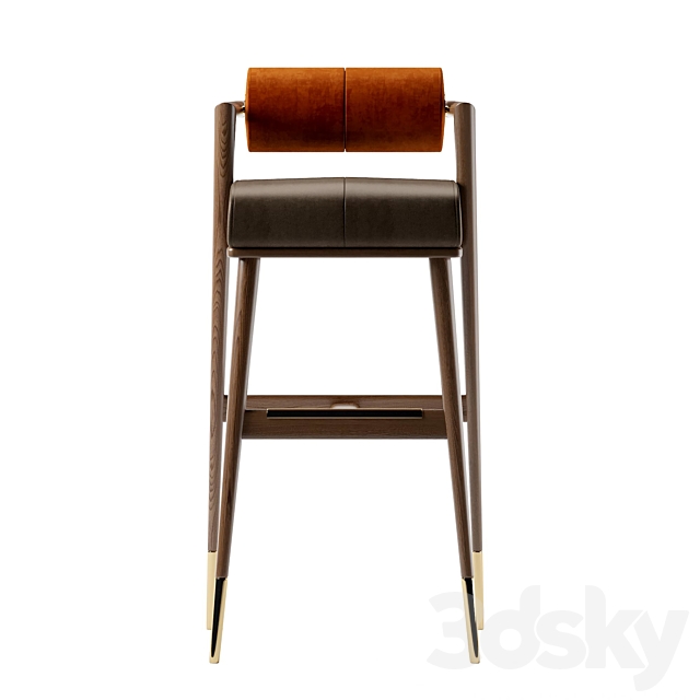 Bar chair waters 3DSMax File - thumbnail 4