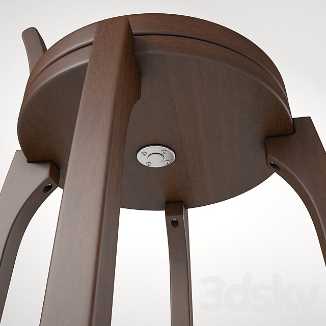 Bar Stool 3ds Max - thumbnail 3