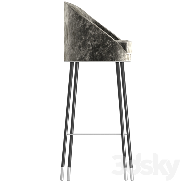 bar stool 3DSMax File - thumbnail 3