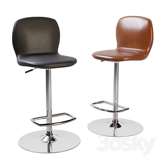 Bar stool 3DSMax File - thumbnail 1