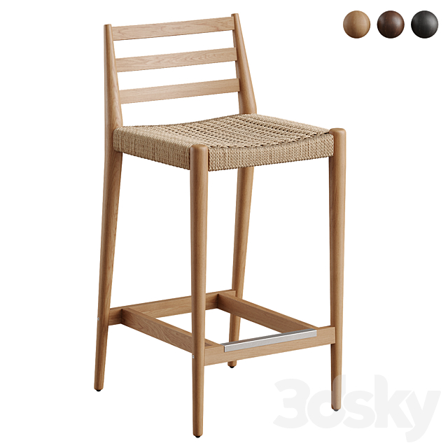 Bar stool Analy from Kave Home 3ds Max - thumbnail 1