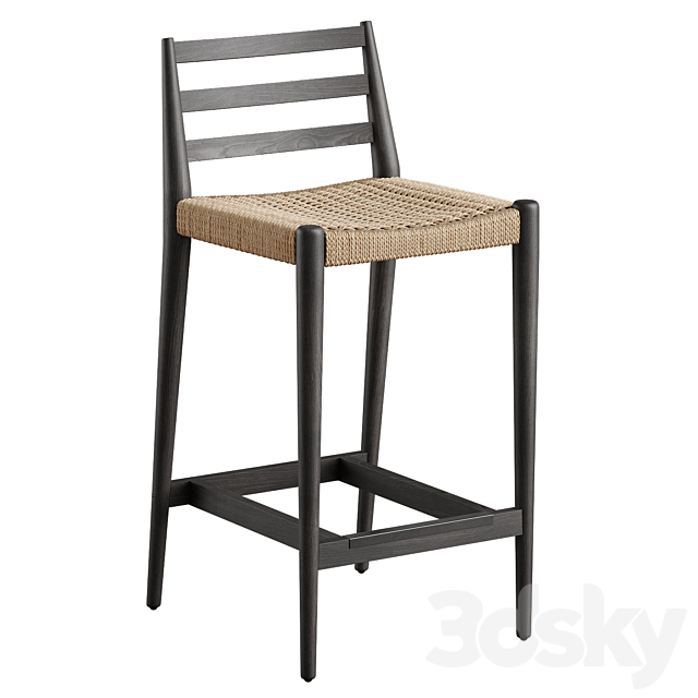 Bar stool Analy from Kave Home 3ds Max - thumbnail 3