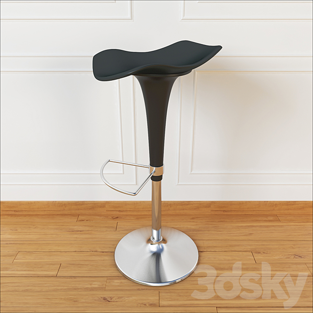 Bar Stool BA 3ds Max - thumbnail 1