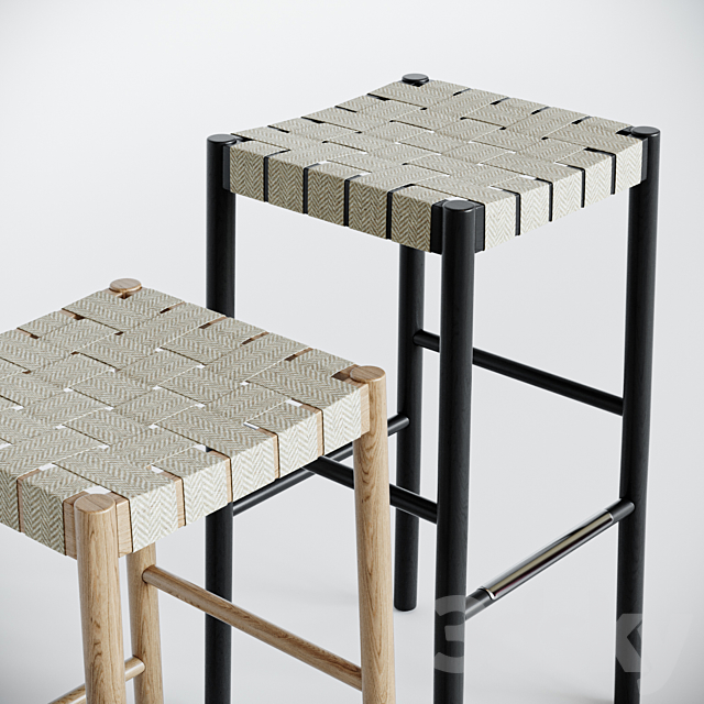 Bar stool Betty TK7 & TK8 Thau & Kallio 2020 3DSMax File - thumbnail 3