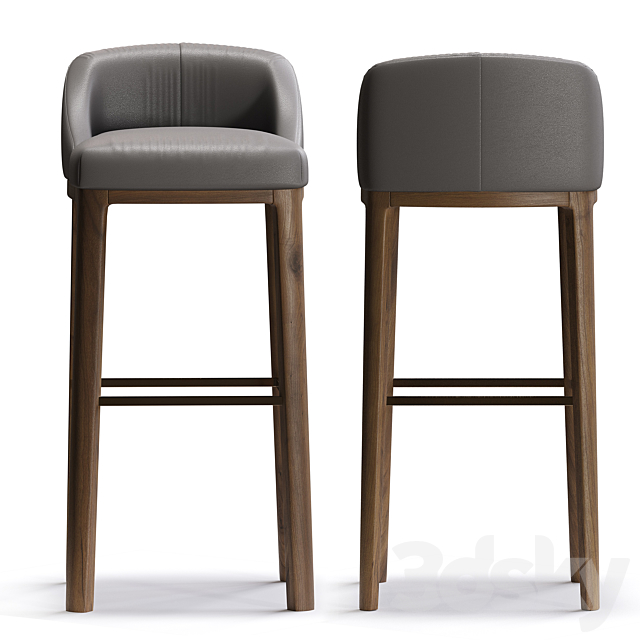 Bar stool corona render 3DSMax File - thumbnail 2