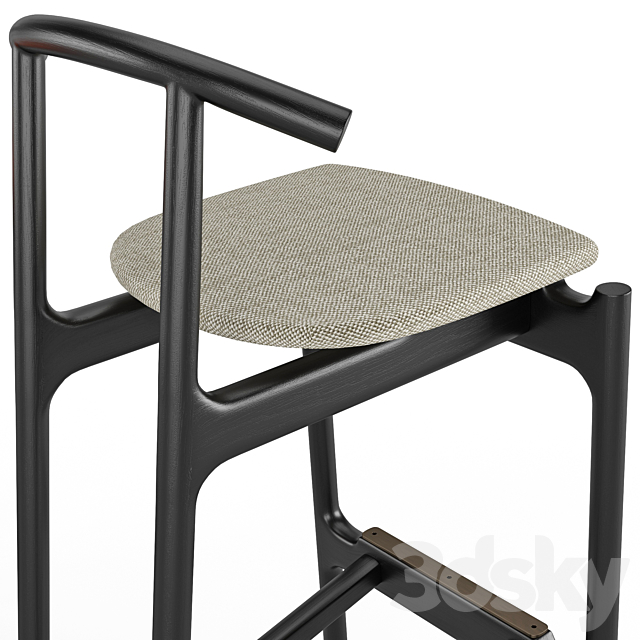 Bar stool Hans 3DSMax File - thumbnail 3