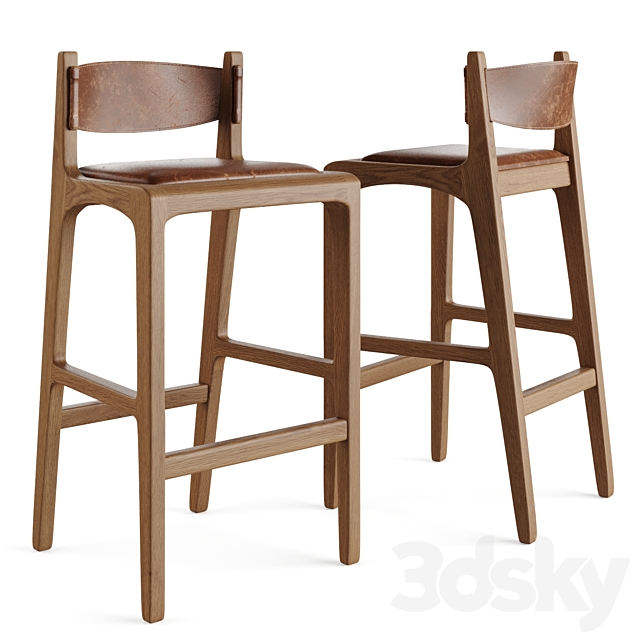 Bar stool. Helga estudiobola 3DSMax File - thumbnail 1