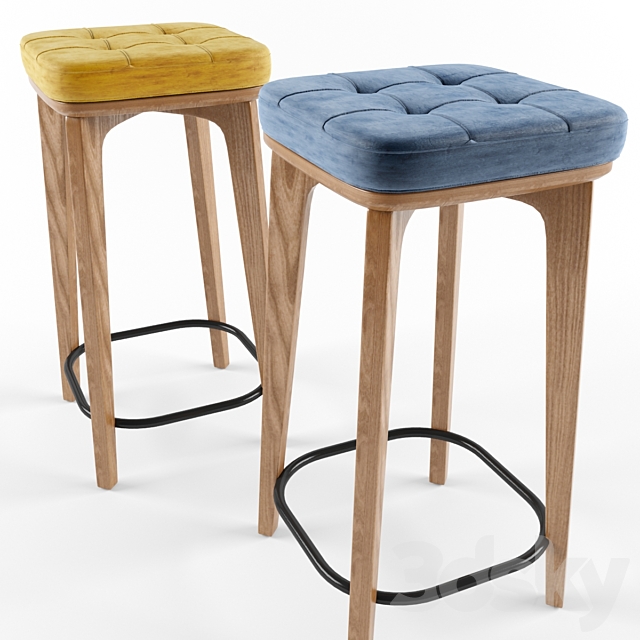 bar stool hercules 3DSMax File - thumbnail 1