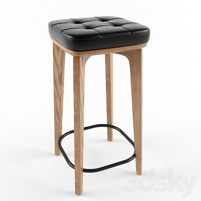 bar stool hercules 3DSMax File - thumbnail 2