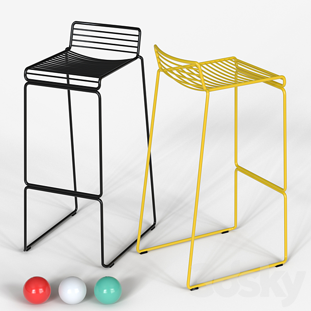 Bar stool Hero 3ds Max - thumbnail 1