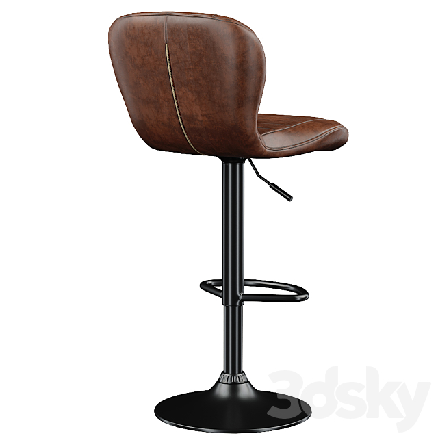 Bar stool hold woodville 3DSMax File - thumbnail 2