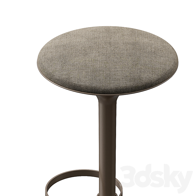 Bar stool Hula BQ2796 Andreu World 3DS Max Model - thumbnail 5