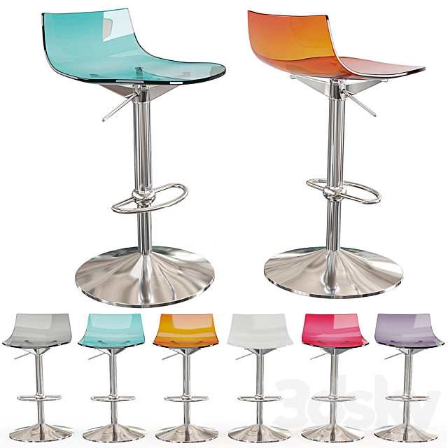 Bar stool Led 3DSMax File - thumbnail 1