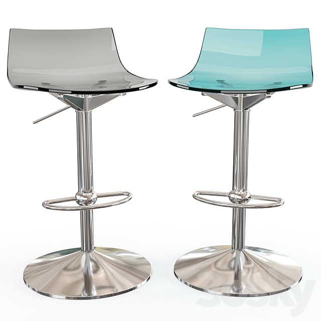 Bar stool Led 3DSMax File - thumbnail 4