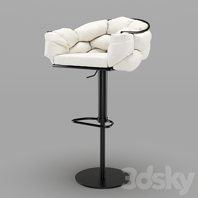 Bar stool Loft Designe 30464_30465_30466 model 3DSMax File - thumbnail 2