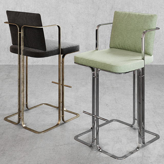 Bar Stool MSE SG2 Murena 3DSMax File - thumbnail 1