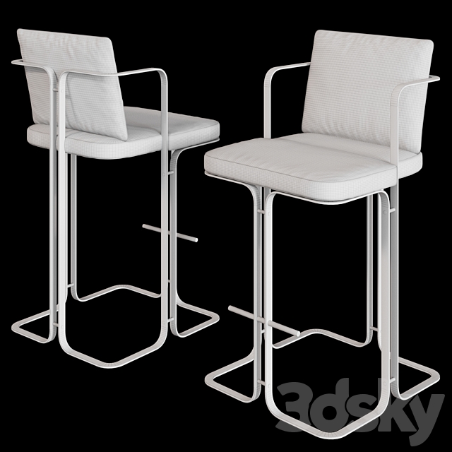 Bar Stool MSE SG2 Murena 3DSMax File - thumbnail 2