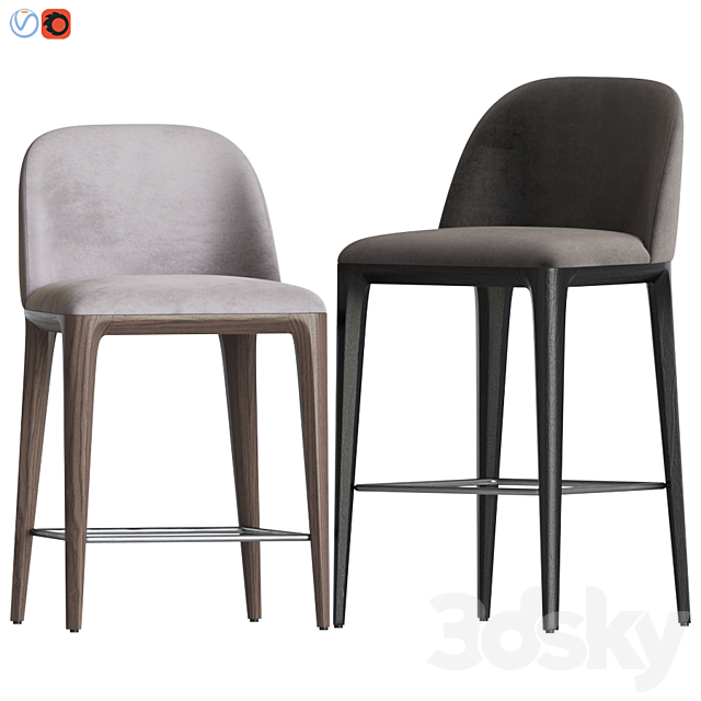 Bar stool play 3DSMax File - thumbnail 1