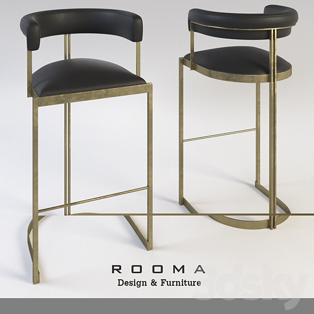 Bar stool Rooma Design 3DSMax File - thumbnail 1