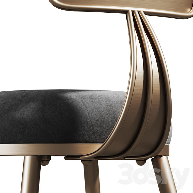 Bar stool SUNSHINE 3DSMax File - thumbnail 4