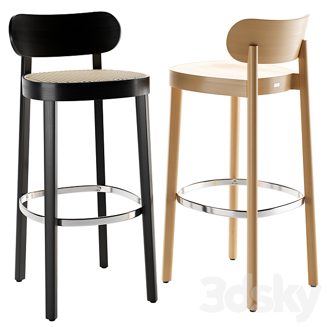 Bar Stool Thonet 118H 3DSMax File - thumbnail 1