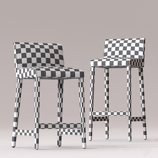 Bar Stool Wittmann William 3DSMax File - thumbnail 2